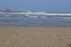 At the beach of Legzira near Sidi Ifni, Morocco