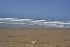At the beach of Legzira near Sidi Ifni, Morocco
