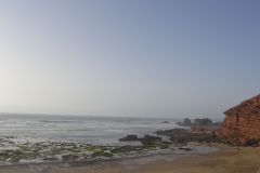 At the beach of Legzira near Sidi Ifni, Morocco