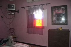 A hotel room in Tafraoute, Morocco