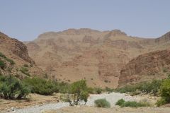 Desert landscape east of Tafraoute in the Anti Atlas, Morocco