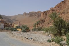 Desert landscape east of Tafraoute in the Anti Atlas, Morocco