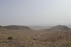 Desert landscape east of Tafraoute in the Anti Atlas, Morocco