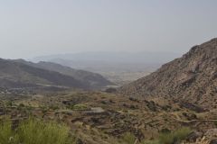 Desert landscape east of Tafraoute in the Anti Atlas, Morocco