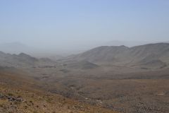 Landscape on the road between Ouarzazate and Mhamid in Morocco