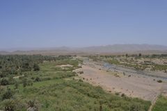 Landscape on the road between Ouarzazate and Mhamid in Morocco