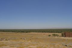 Landscape on the road between Ouarzazate and Mhamid in Morocco