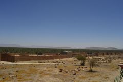 Landscape on the road between Ouarzazate and Mhamid in Morocco