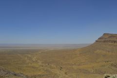 Landscape on the road between Ouarzazate and Mhamid in Morocco