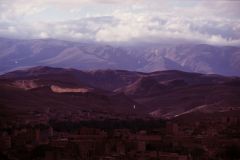 Mountain landscape near Boumalne, Morocco