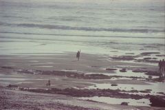At the beach of Legzira near Sidi Ifni, Morocco