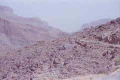Landscape east of Tafraoute in the Anti Atlas, Morocco