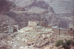 Clay buildings east of Tafraoute in the Anti Atlas, Morocco