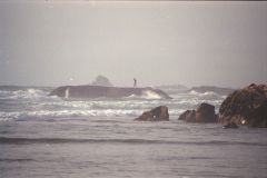 At the beach of Legzira near Sidi Ifni, Morocco