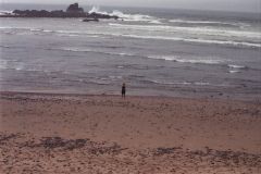 At the beach of Legzira near Sidi Ifni, Morocco