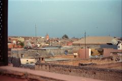 Over the roofs of Marrakesh, Morocco