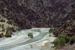 A river between Marrakesh and Taroudannt, Morocco