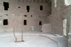 Acient buidlings in Mesa Verde National Park, Colorado, USA