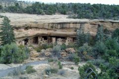 Acient buidlings in Mesa Verde National Park, Colorado, USA