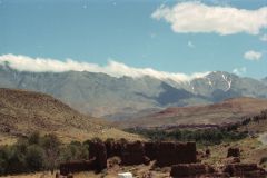 Atlas mountains in Morocco