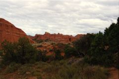 Landscape in Arches National Park, Utah, USA