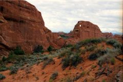 Landscape in Arches National Park, Utah, USA