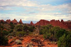 Landscape in Arches National Park, Utah, USA
