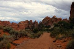 Landscape in Arches National Park, Utah, USA