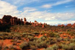 Landscape at Arches National Park, Utah, USA