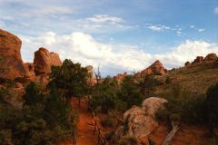 Landscape at Arches National Park, Utah, USA