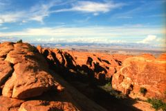 Landscape at Arches National Park, Utah, USA