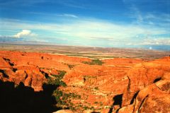 Landscape at Arches National Park, Utah, USA