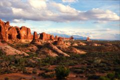 Landscape at Arches National Park, Utah, USA