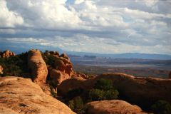 Landscape at Arches National Park, Utah, USA
