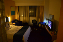 A hotel room in Shanghai, China