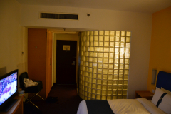 A hotel room in Shanghai, China