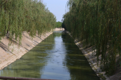 Street scene in an older suburb of Beijing, China