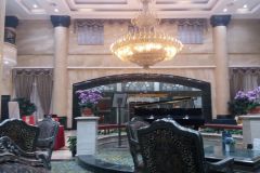 Expensive looking hotel lobby in Suzhou, China