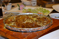 Real chinese food in a restaurant in Suzhou, China