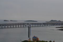 The big bridge in Dalian, China