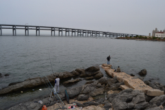 Beach view in Dalian, China