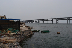 The bridge in Dalian, China