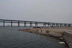 The bridge in Dalian, China