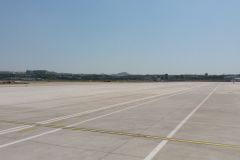 Waiting for the plane to Beijing at the Airport of Dalian, China