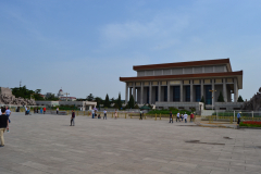 The Chairman Mao Memorial Hall at the Tiananmen Square in Beijing, China