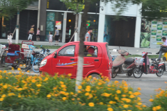 A street scene in Beijing, China