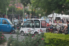 A street scene in Beijing, China