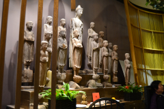 A hindu shrine inside a restaurant in Beijing, China