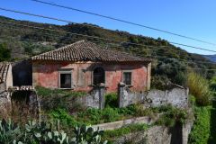 Old building in Alcantara, Sicily, Italy