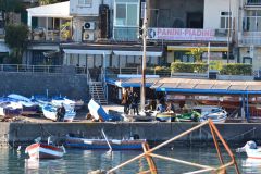 First day of 2017 in Aci Trezza (Riviera Dei Ciclopi) in Sicily, Italy
